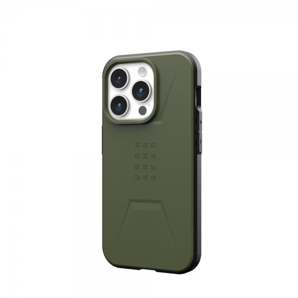 Urban Armor Gear (UAG) iPhone 15 Pro Skal Civilian MagSafe Olive Drab