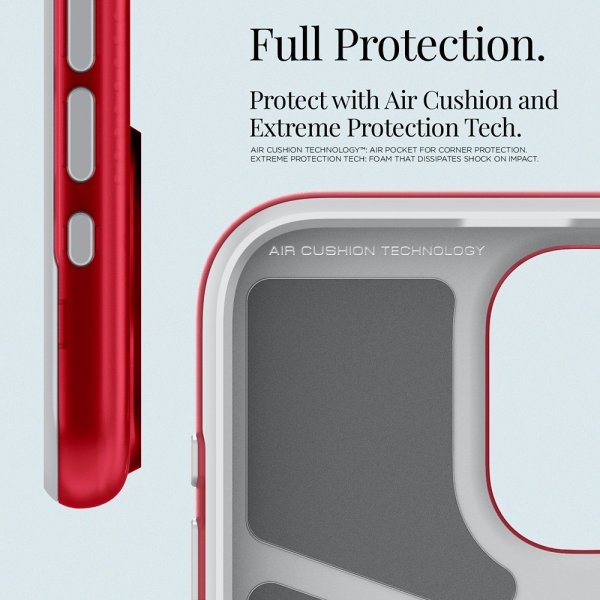 Spigen iPhone 15 Pro Skal Classic C1 MagFit Ruby