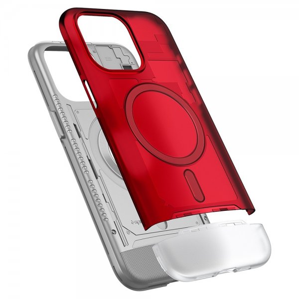 Spigen iPhone 15 Pro Skal Classic C1 MagFit Ruby