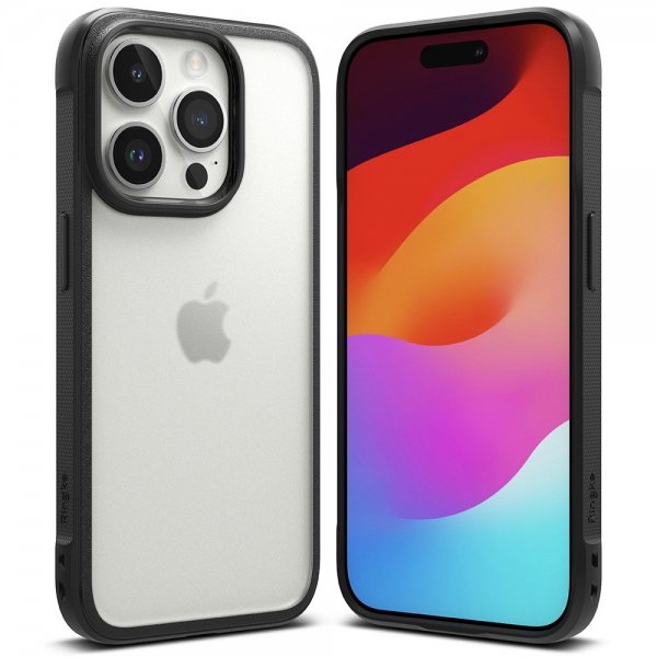 Ringke iPhone 15 Pro Skal Fusion Bold Matte Black