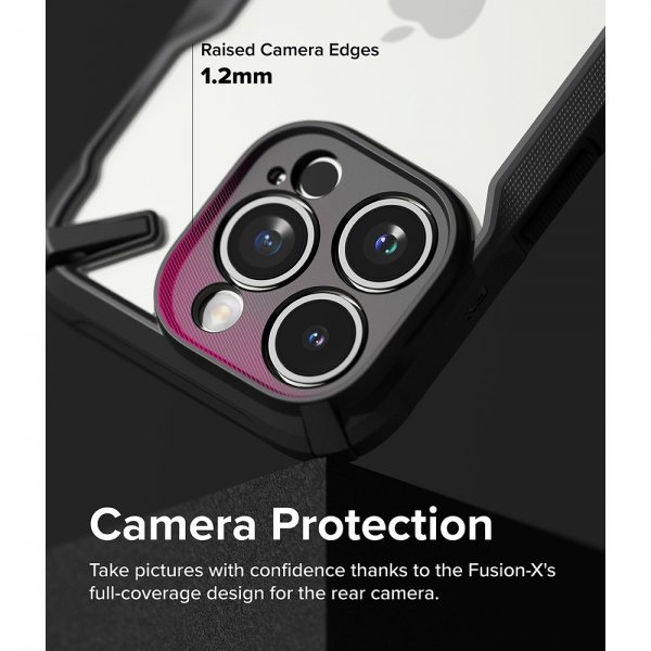 Ringke iPhone 15 Pro Skal Fusion X Svart