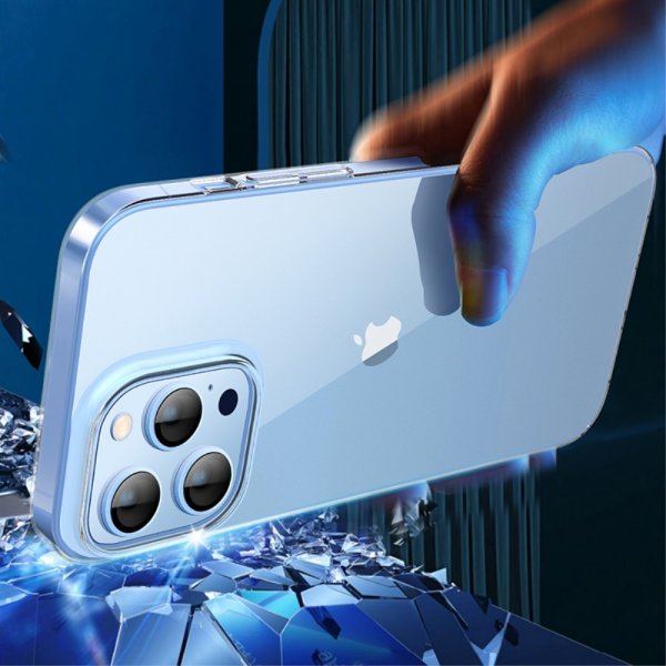 X-Level iPhone 15 Pro Skal Genomskinlig Transparent