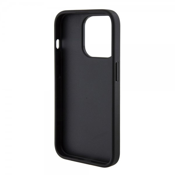 Guess iPhone 15 Pro Skal Grip Stand Function Svart