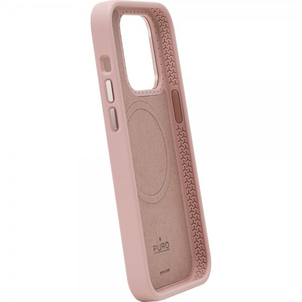 Puro iPhone 15 Pro Skal ICON Mag Pro Rosa