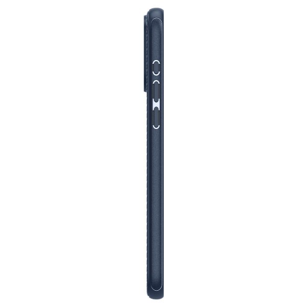 Spigen iPhone 15 Pro Skal Mag Armor MagFit Navy Blue