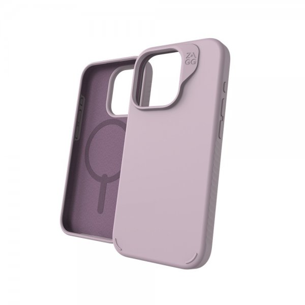 ZAGG iPhone 15 Pro Skal Manhattan Snap Lavender