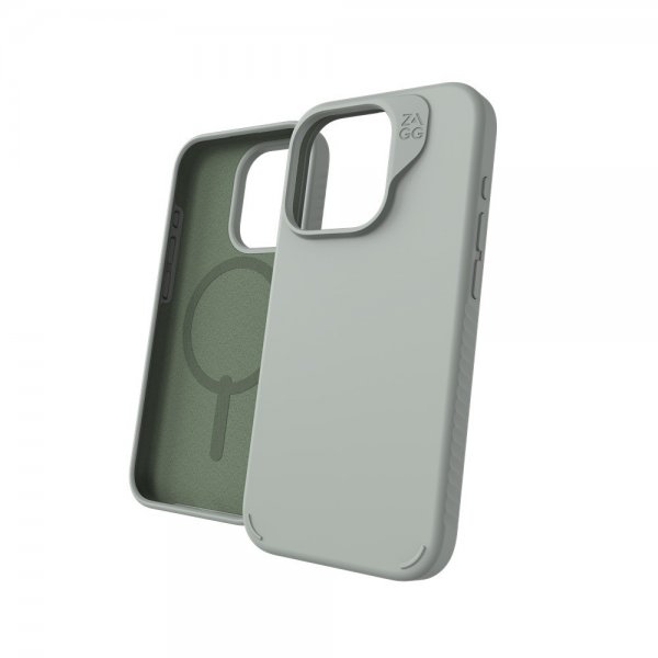 ZAGG iPhone 15 Pro Skal Manhattan Snap Sage