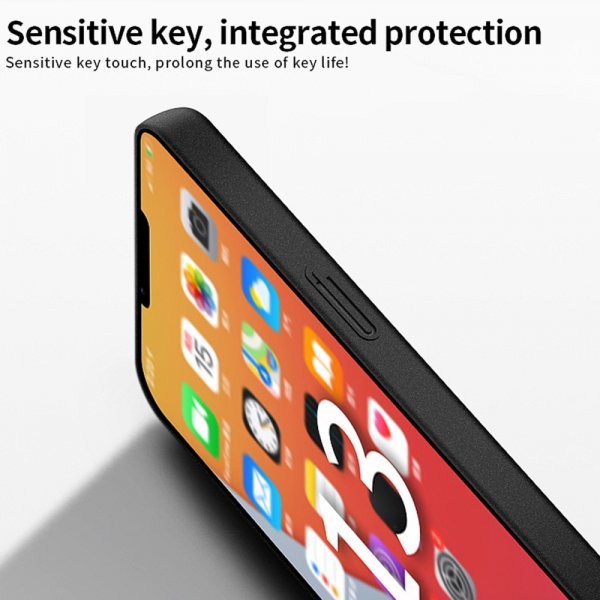 Mofi iPhone 15 Pro Skal Matte Shield Röd