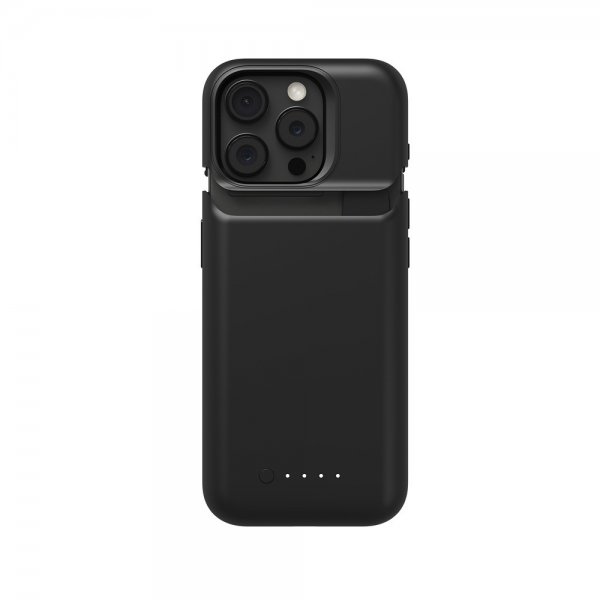 Mophie iPhone 15 Pro Skal med inbyggd Powerbank Juice Pack Svart