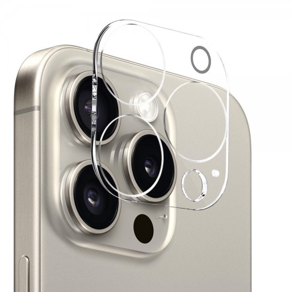 Northjo iPhone 15 Pro Skal med Skärmskydd och Kameraskydd 3-i-1