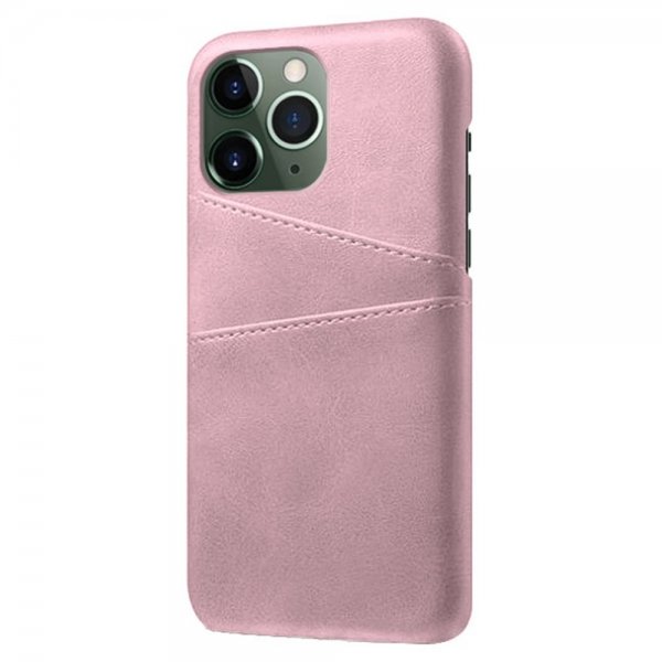 iPhone 15 Pro Skal med två Kortfack Roseguld
