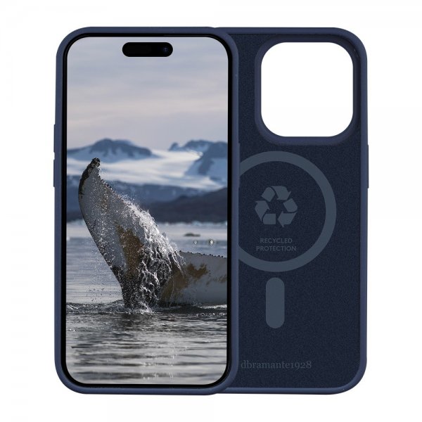 dbramante1928 iPhone 15 Pro Skal Monaco MagSafe Pacific Blue