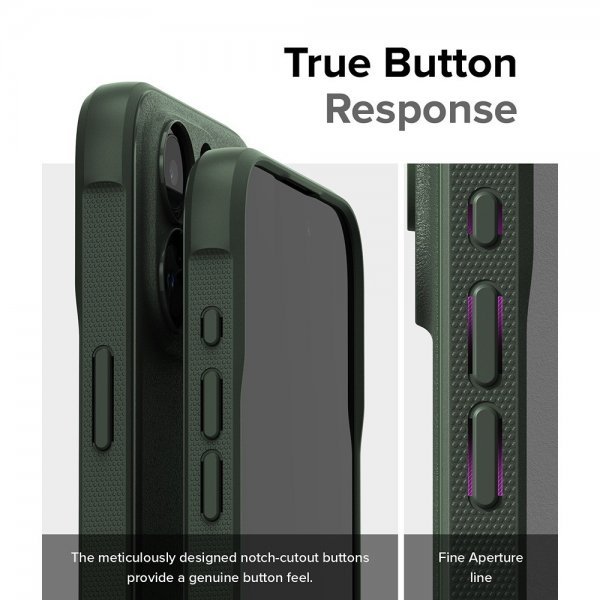 Ringke iPhone 15 Pro Skal Onyx Dark Green