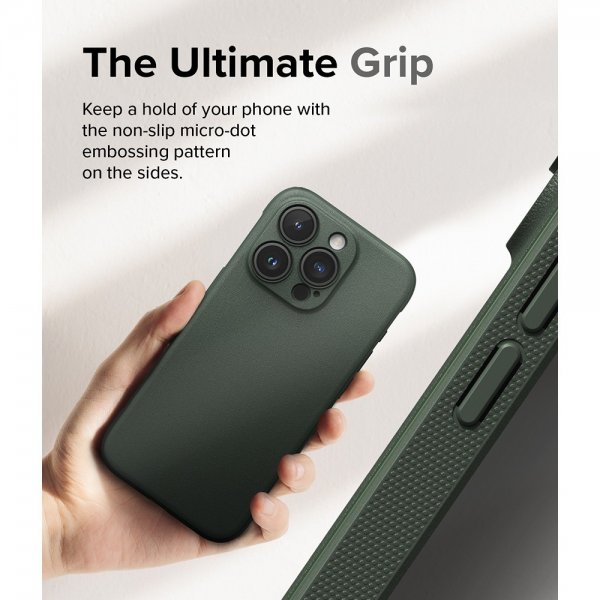 Ringke iPhone 15 Pro Skal Onyx Dark Green