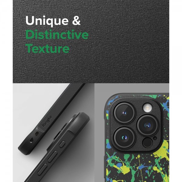 Ringke iPhone 15 Pro Skal Onyx Design Action Painting