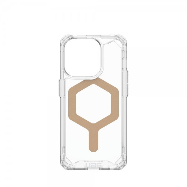 Urban Armor Gear (UAG) iPhone 15 Pro Skal Plyo MagSafe Ice Guld