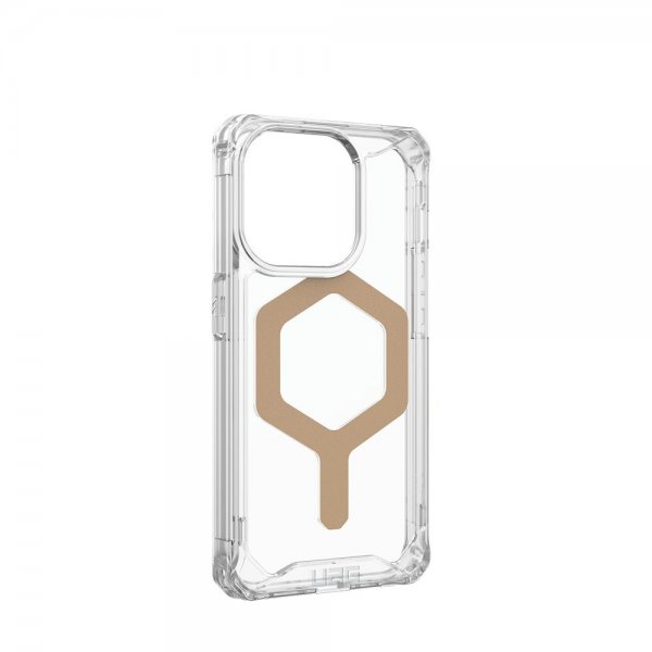 Urban Armor Gear (UAG) iPhone 15 Pro Skal Plyo MagSafe Ice Guld