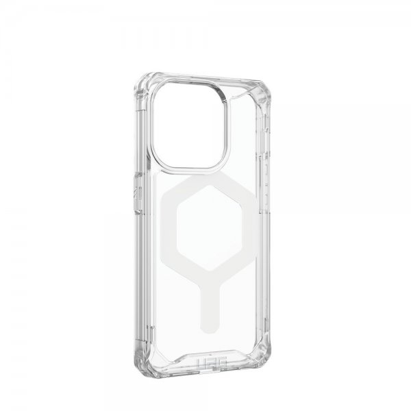 Urban Armor Gear (UAG) iPhone 15 Pro Skal Plyo MagSafe Ice Vit