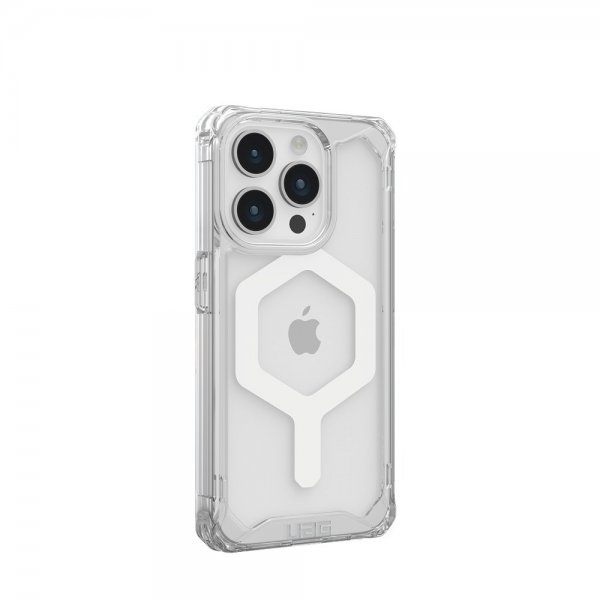 Urban Armor Gear (UAG) iPhone 15 Pro Skal Plyo MagSafe Ice Vit