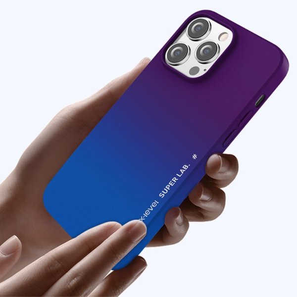 X-Level iPhone 15 Pro Skal Rainbow Series Gul