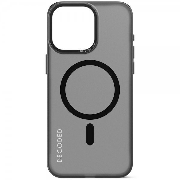 Decoded iPhone 15 Pro Skal Recycled Plastic Clear Case Transparent Svart