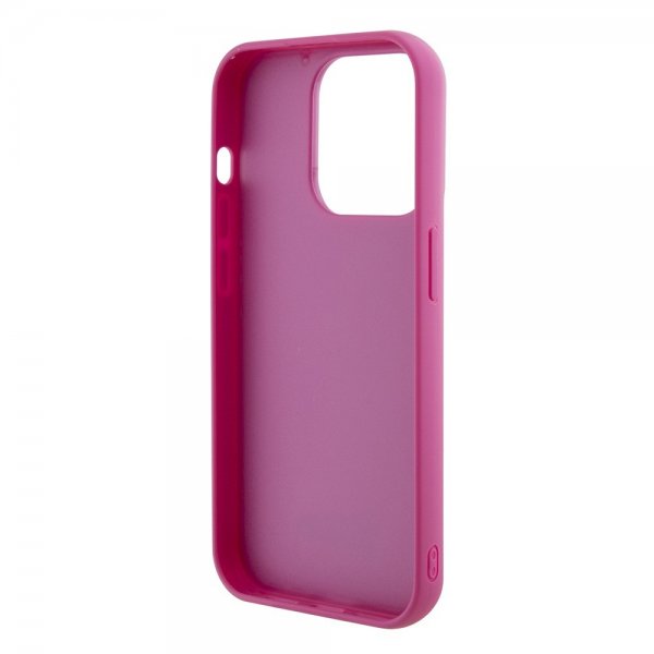Guess iPhone 15 Pro Skal Sequin Fuschia