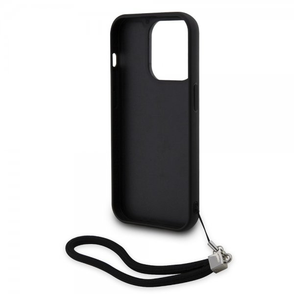 Karl Lagerfeld iPhone 15 Pro Skal Sequin Svart