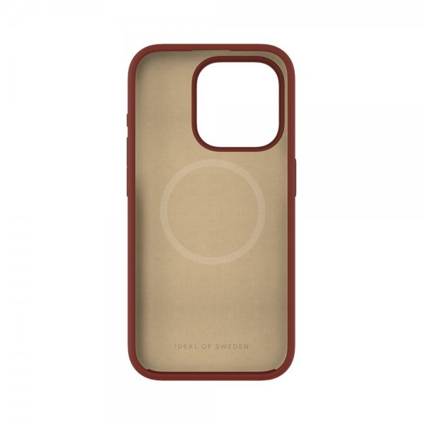 Ideal of Sweden iPhone 15 Pro Skal Silicone Case MagSafe Dark Amber