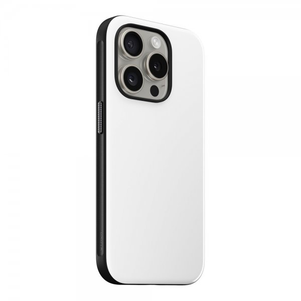 Nomad iPhone 15 Pro Skal Sport Case Vit