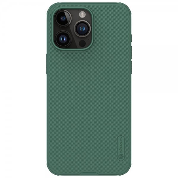 Nillkin iPhone 15 Pro Skal Super Frosted Shield Pro Grön