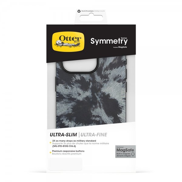 Otterbox iPhone 15 Pro Skal Symmetry MagSafe Burnout Sky