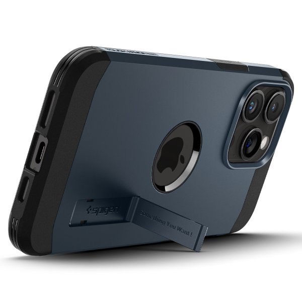 Spigen iPhone 15 Pro Skal Tough Armor MagFit Metal Slate