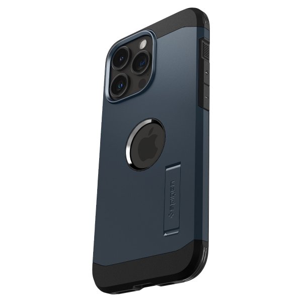 Spigen iPhone 15 Pro Skal Tough Armor MagFit Metal Slate