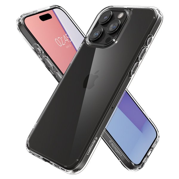 Spigen iPhone 15 Pro Skal Ultra Hybrid Crystal Clear