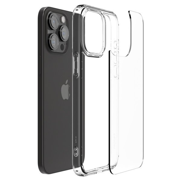Spigen iPhone 15 Pro Skal Ultra Hybrid Crystal Clear