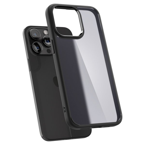 Spigen iPhone 15 Pro Skal Ultra Hybrid Frost Black