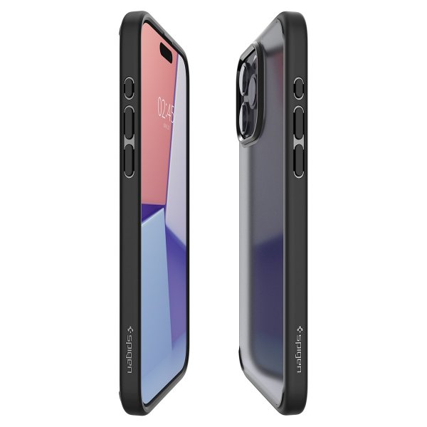 Spigen iPhone 15 Pro Skal Ultra Hybrid Frost Black