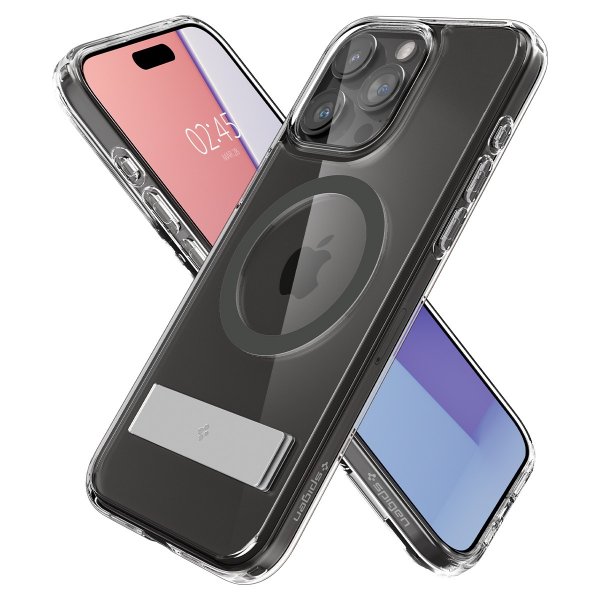 Spigen iPhone 15 Pro Skal Ultra Hybrid S MagFit Graphite