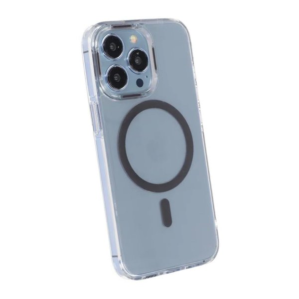 iPhone 15 Pro Skal TPU MagSafe Grå