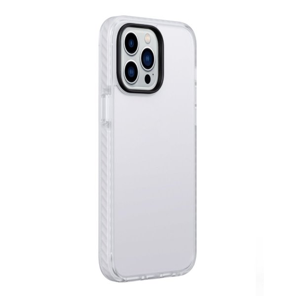 iPhone 15 Pro Skal Stöttålig TPU Vit
