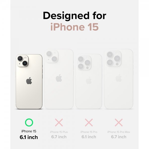 Ringke iPhone 15 Skal Air Clear
