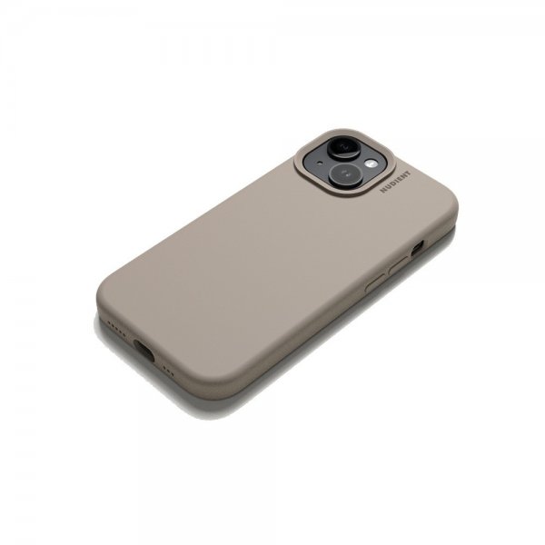 Nudient iPhone 15 Skal Base Case Stone Beige