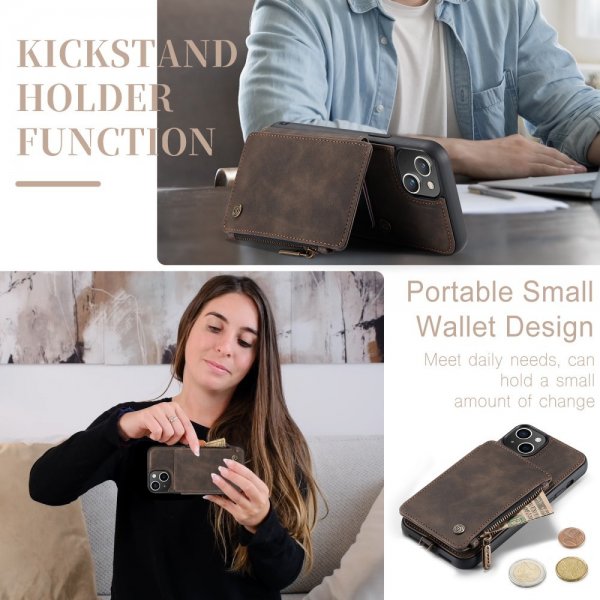 CaseMe iPhone 15 Skal C20 Series Kaffe