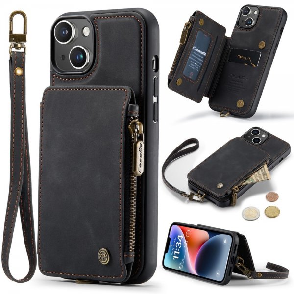CaseMe iPhone 15 Skal C20 Series Svart