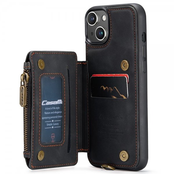 CaseMe iPhone 15 Skal C20 Series Svart