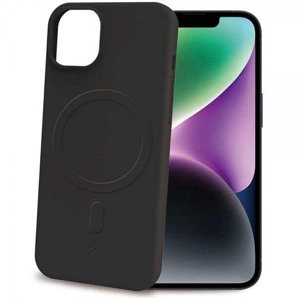 Celly iPhone 15 Skal CROMOMAG Svart