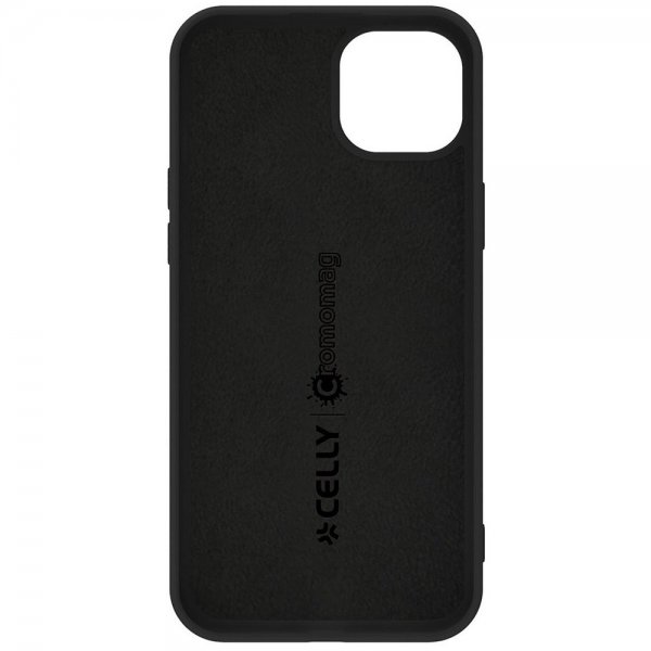 Celly iPhone 15 Skal CROMOMAG Svart
