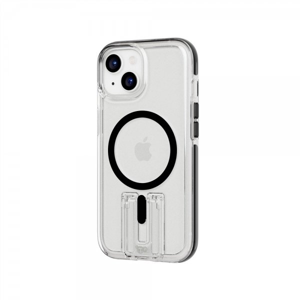 Tech21 iPhone 13/14/15/16e/17e Skal Evo Crystal Kick MagSafe Clear/Black