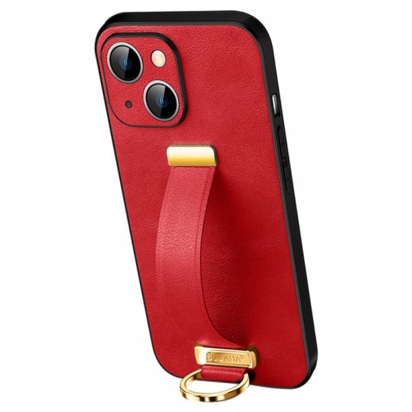 Sulada iPhone 15 Skal Fashion Series Röd