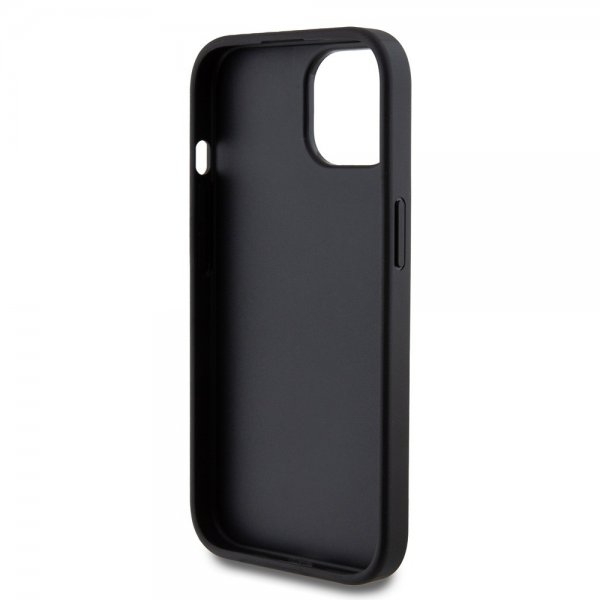 Guess iPhone 15 Skal Fixed Glitter Svart